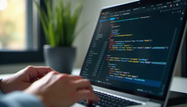 Développeur inspectant la structure DOM d'une page web dans Chrome DevTools, visualisation de l'arborescence HTML et des nœuds du document