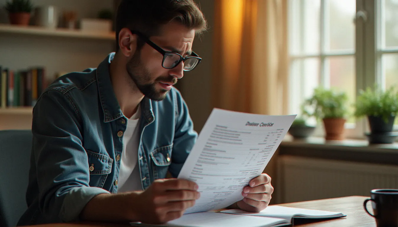 Dirigeant de TPE analysant un devis d'infrastructure informatique complexe incluant des solutions ha proxy dans son bureau