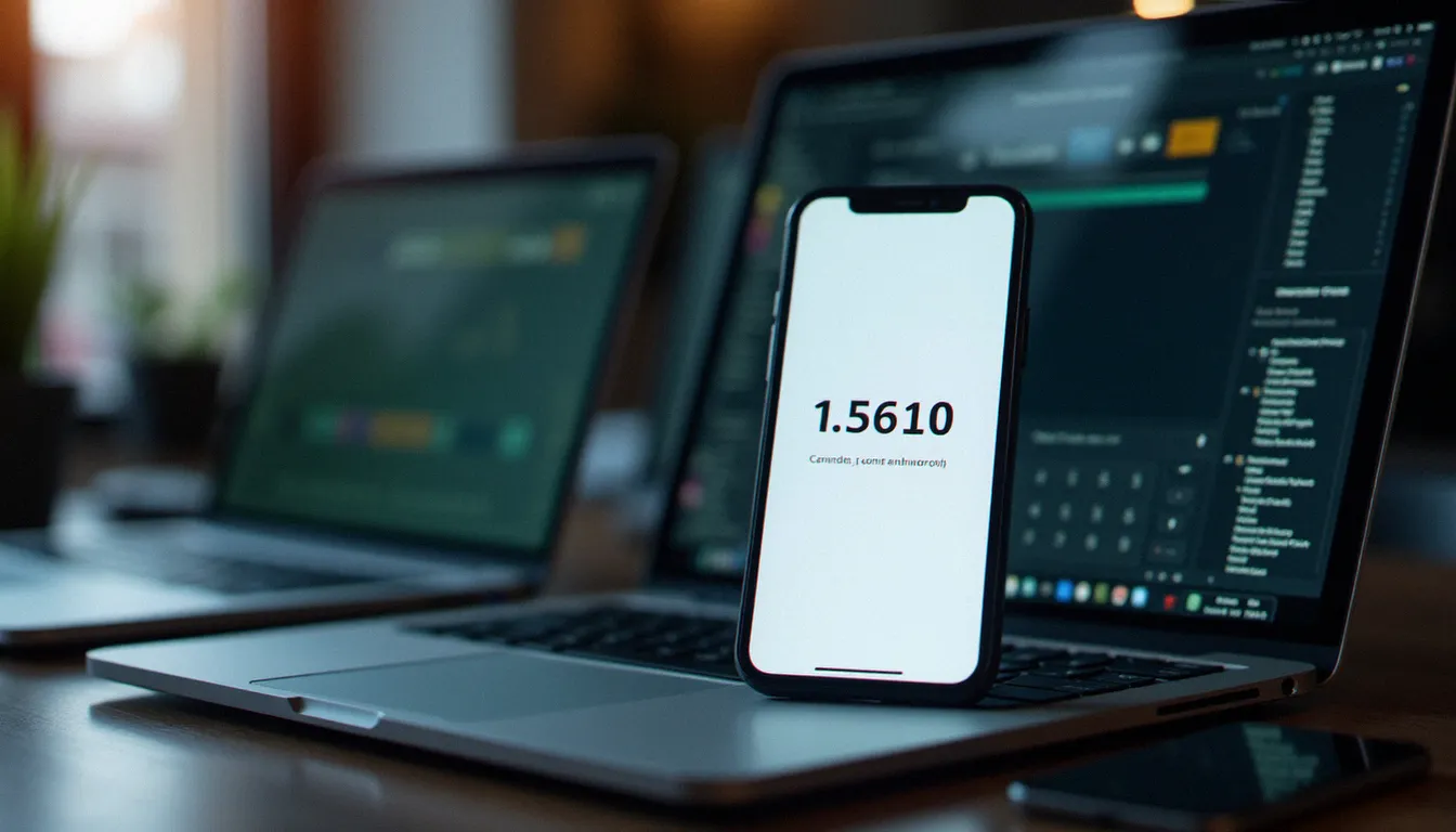 Un smartphone affichant un code de vérification à six chiffres pour la double authentification d'un compte Apple ID lors d'une connexion iTunes