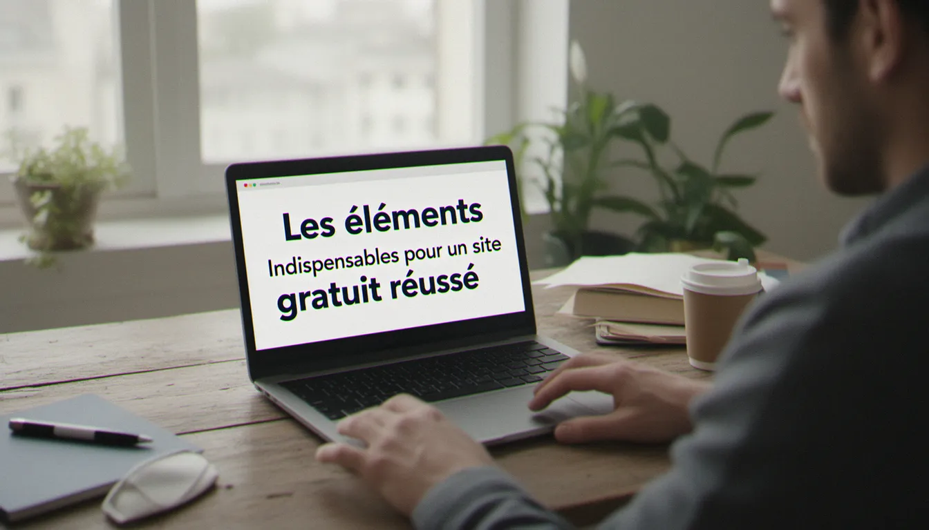 Les éléments indispensables pour un site gratuit réussi — création de site web gratuit