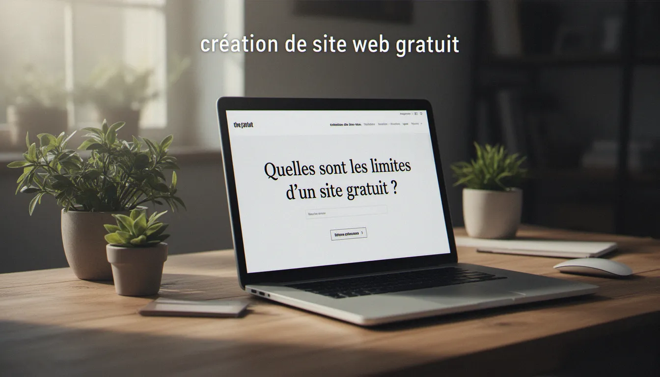Quelles sont les limites d'un site gratuit ? — création de site web gratuit