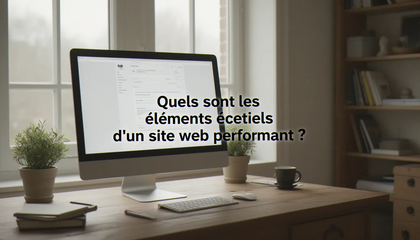 Quels sont les éléments essentiels d'un site web performant ? — création site web hauts de france