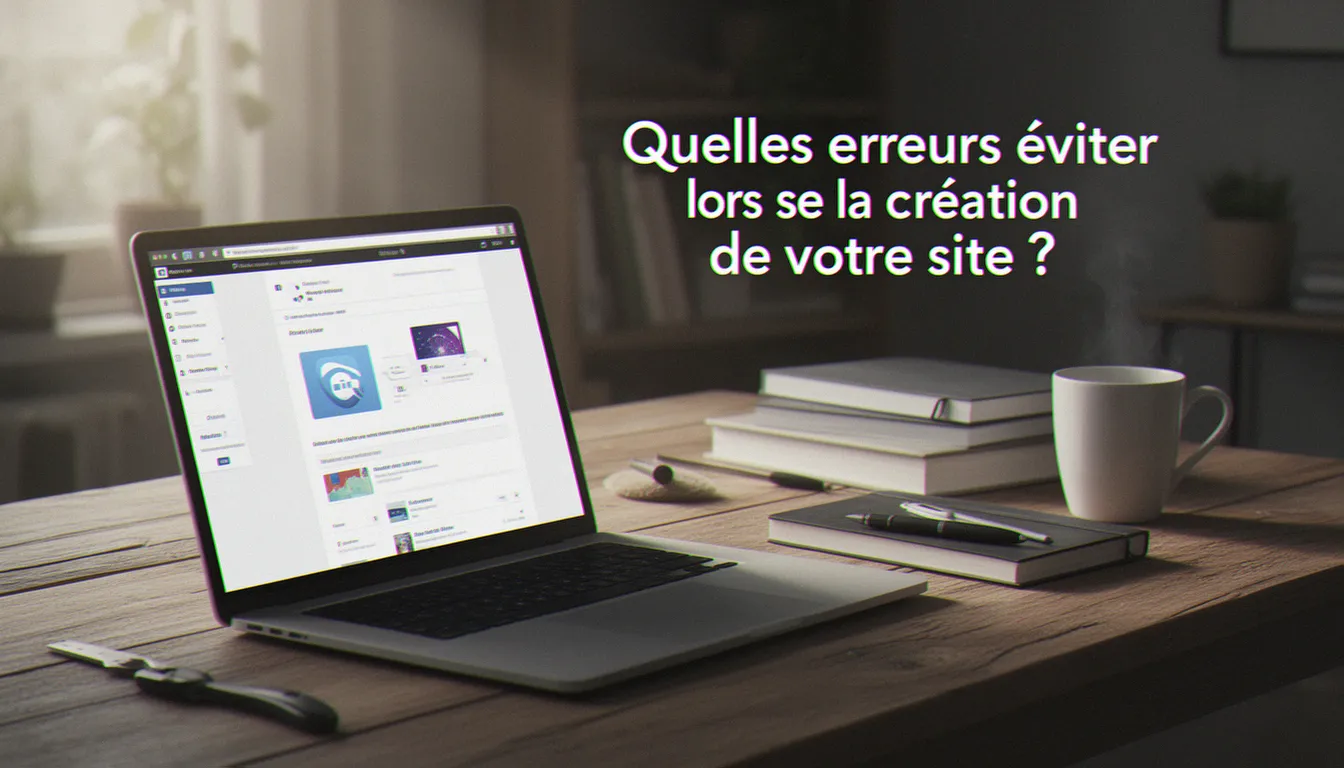 Quelles erreurs éviter lors de la création de votre site ? — création site web hauts de france